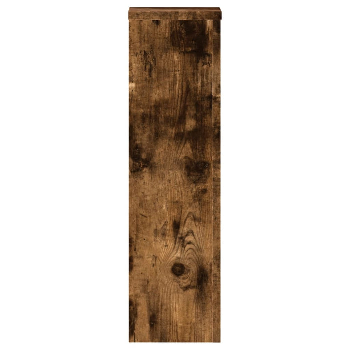 Suporturi de plante, 2 buc., stejar fumuriu, 17x17x60 cm - WALTI WALTI