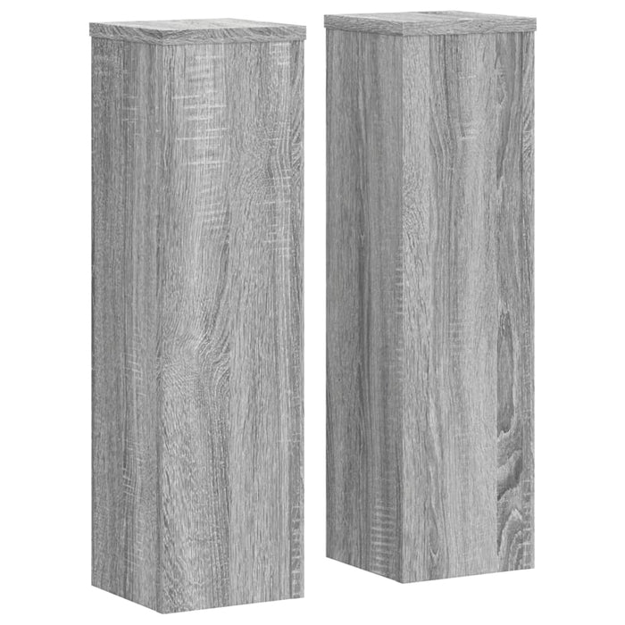 Suporturi de plante 2 buc. gri sonoma 17x17x60cm lemn prelucrat - WALTI WALTI