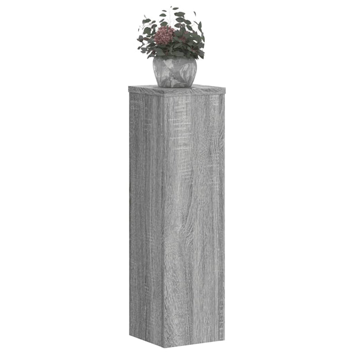 Suporturi de plante 2 buc. gri sonoma 17x17x60cm lemn prelucrat - WALTI WALTI