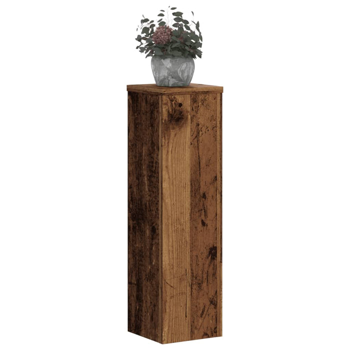 Suporturi de plante 2 buc. lemn vechi 17x17x60cm lemn prelucrat - WALTI WALTI
