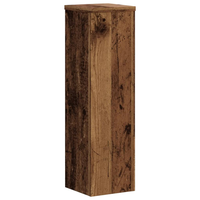 Suporturi de plante 2 buc. lemn vechi 17x17x60cm lemn prelucrat - WALTI WALTI