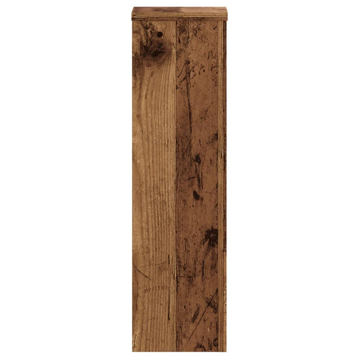 Suporturi de plante 2 buc. lemn vechi 17x17x60cm lemn prelucrat - WALTI WALTI