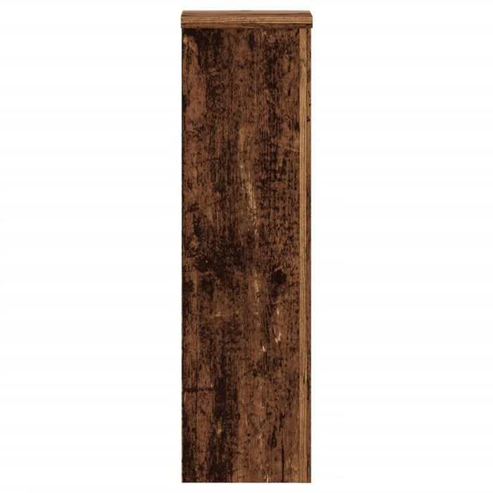 Suporturi de plante 2 buc. lemn vechi 17x17x60cm lemn prelucrat - WALTI WALTI
