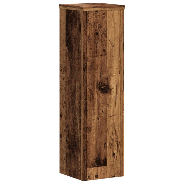 Suporturi de plante 2 buc. lemn vechi 17x17x60cm lemn prelucrat - WALTI WALTI