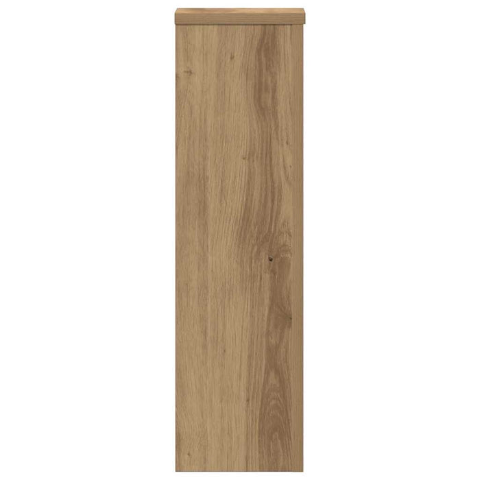 Suporturi de plante, 2 buc., stejar artizanal, 17x17x60cm, lemn - WALTI WALTI