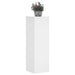 Suporturi de plante, 2 buc., alb, 25x25x80 cm, lemn prelucrat - WALTI WALTI