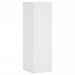 Suporturi de plante, 2 buc., alb, 25x25x80 cm, lemn prelucrat - WALTI WALTI