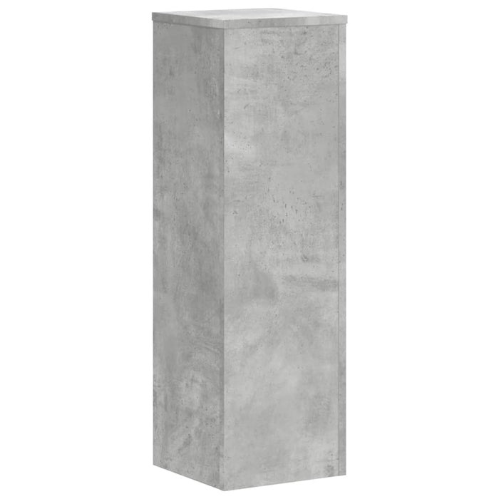 Suport de plante, 2 buc., gri beton, 25x25x80 cm lemn prelucrat WALTI