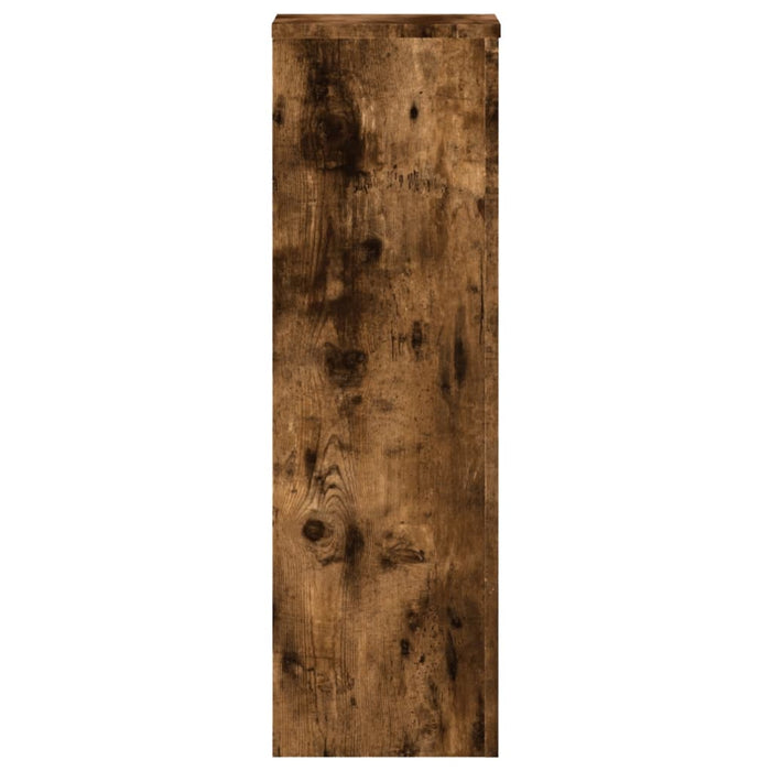 Suporturi de plante 2 buc. stejar fumuriu 25x25x80 cm lemn - WALTI WALTI