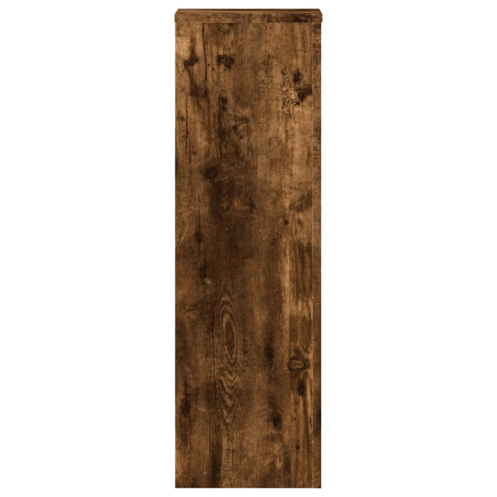 Suporturi de plante 2 buc. stejar fumuriu 25x25x80 cm lemn - WALTI WALTI
