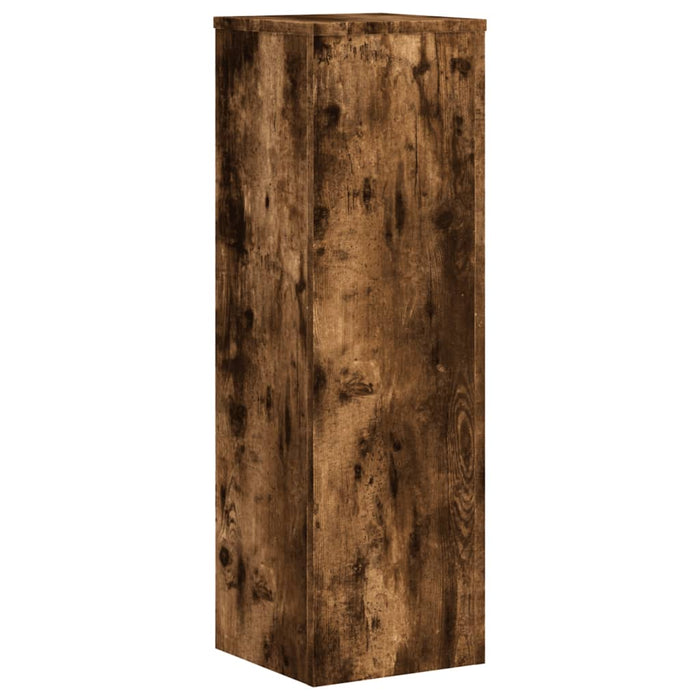 Suporturi de plante 2 buc. stejar fumuriu 25x25x80 cm lemn - WALTI WALTI