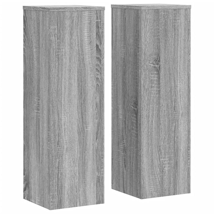 Suporturi de plante 2 buc. gri sonoma 25x25x80cm lemn prelucrat - WALTI WALTI