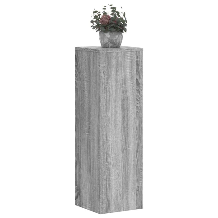 Suporturi de plante 2 buc. gri sonoma 25x25x80cm lemn prelucrat - WALTI WALTI