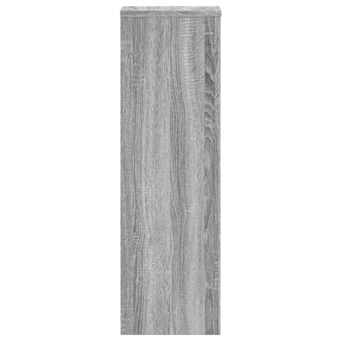 Suporturi de plante 2 buc. gri sonoma 25x25x80cm lemn prelucrat - WALTI WALTI