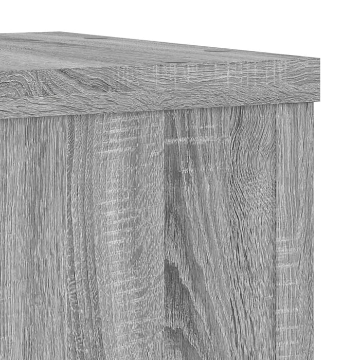 Suporturi de plante 2 buc. gri sonoma 25x25x80cm lemn prelucrat - WALTI WALTI
