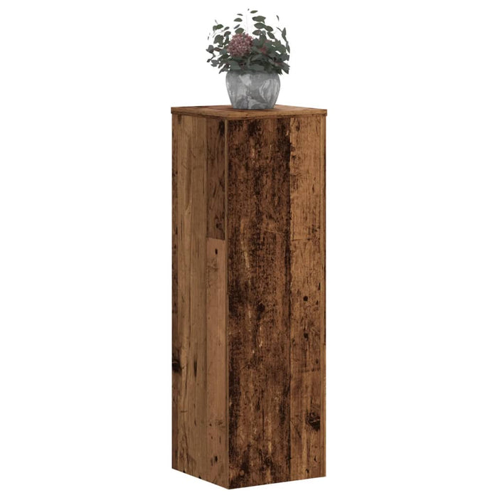 Suporturi de plante 2 buc. lemn vechi 25x25x80cm lemn prelucrat - WALTI WALTI