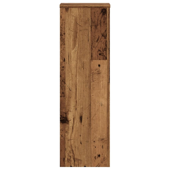 Suporturi de plante 2 buc. lemn vechi 25x25x80cm lemn prelucrat - WALTI WALTI