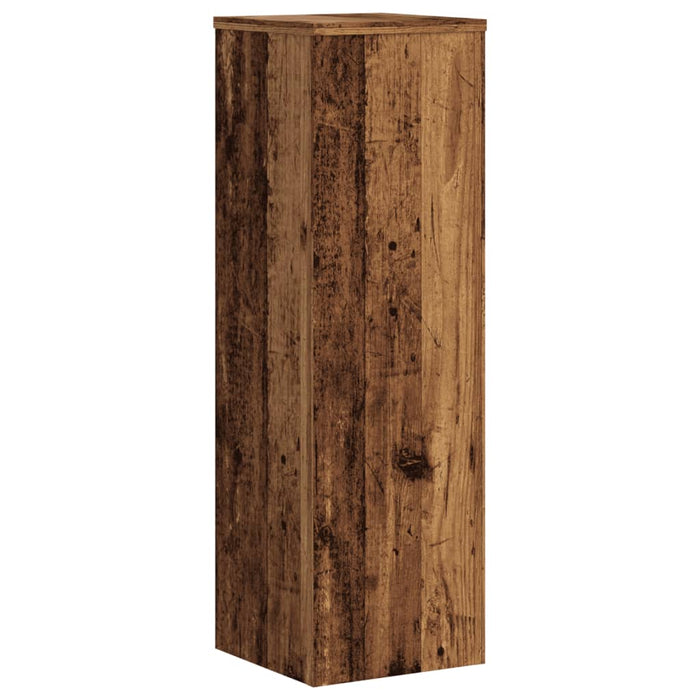 Suporturi de plante 2 buc. lemn vechi 25x25x80cm lemn prelucrat - WALTI WALTI