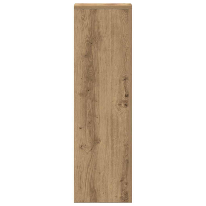 Suporturi de plante, 2 buc., stejar artizanal, 25x25x80cm, lemn - WALTI WALTI