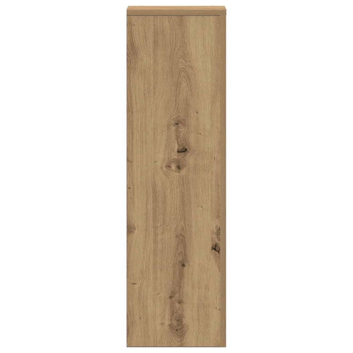 Suporturi de plante, 2 buc., stejar artizanal, 25x25x80cm, lemn - WALTI WALTI