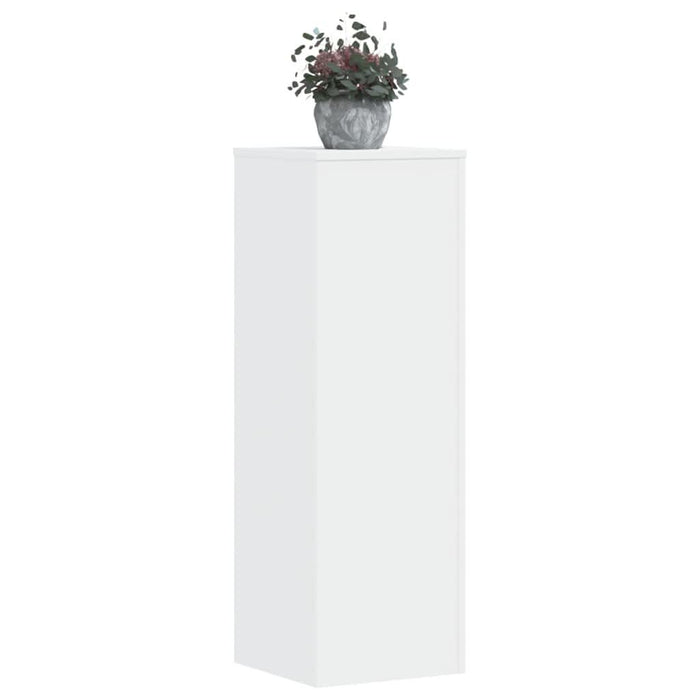 Suport de plante, alb, 33x33x100 cm, lemn prelucrat - WALTI WALTI