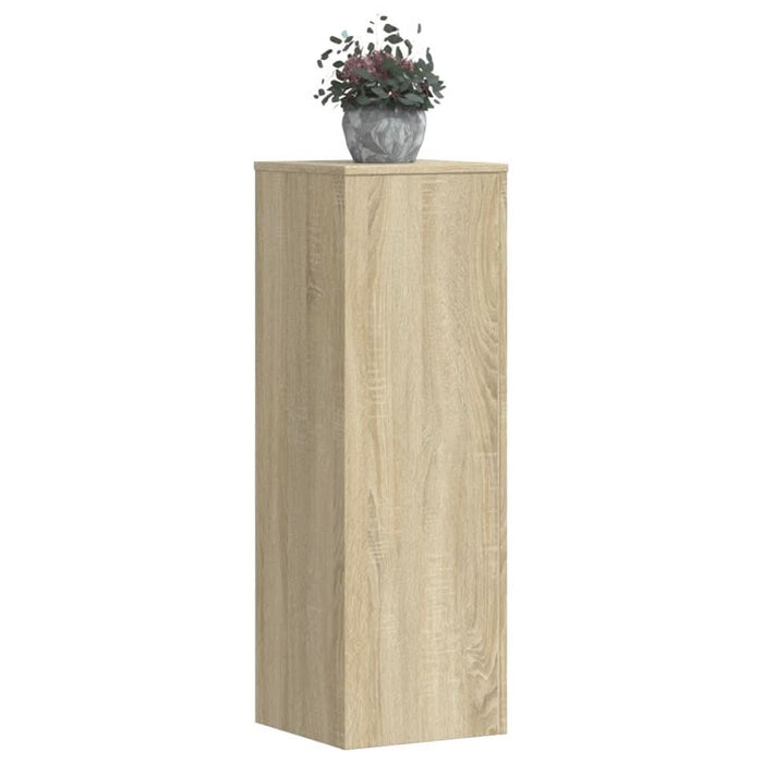 Suport de plante, stejar sonoma, 33x33x100 cm, lemn prelucrat - WALTI WALTI