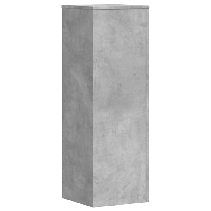 Suport de plante, gri beton, 33x33x100 cm, lemn prelucrat - WALTI WALTI
