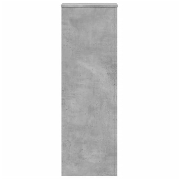 Suport de plante, gri beton, 33x33x100 cm, lemn prelucrat - WALTI WALTI