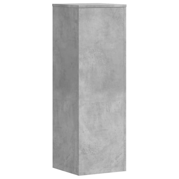 Suport de plante, gri beton, 33x33x100 cm, lemn prelucrat - WALTI WALTI