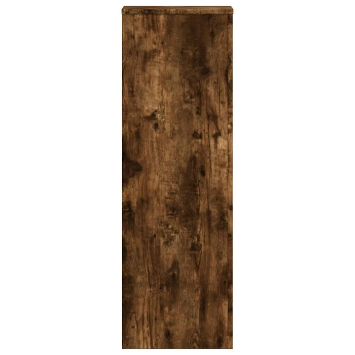 Suport de plante, stejar fumuriu, 33x33x100 cm, lemn prelucrat - WALTI WALTI