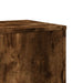 Suport de plante, stejar fumuriu, 33x33x100 cm, lemn prelucrat - WALTI WALTI