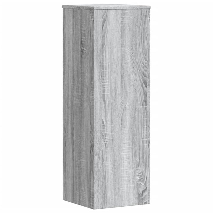 Suport de plante, sonoma gri, 33x33x100 cm, lemn prelucrat - WALTI WALTI
