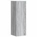 Suport de plante, sonoma gri, 33x33x100 cm, lemn prelucrat - WALTI WALTI