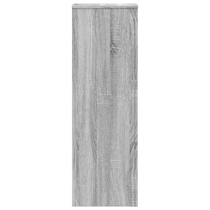 Suport de plante, sonoma gri, 33x33x100 cm, lemn prelucrat - WALTI WALTI