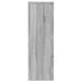 Suport de plante, sonoma gri, 33x33x100 cm, lemn prelucrat - WALTI WALTI