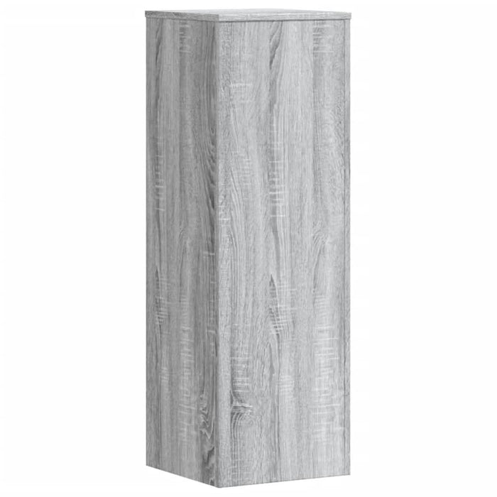 Suport de plante, sonoma gri, 33x33x100 cm, lemn prelucrat - WALTI WALTI