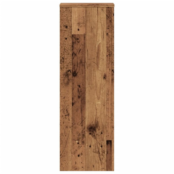 Suport de plante, lemn vechi, 33x33x100 cm, lemn prelucrat - WALTI WALTI