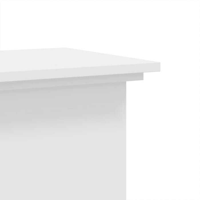 Suport de plante, alb, 33x33x60 cm, lemn prelucrat - WALTI WALTI