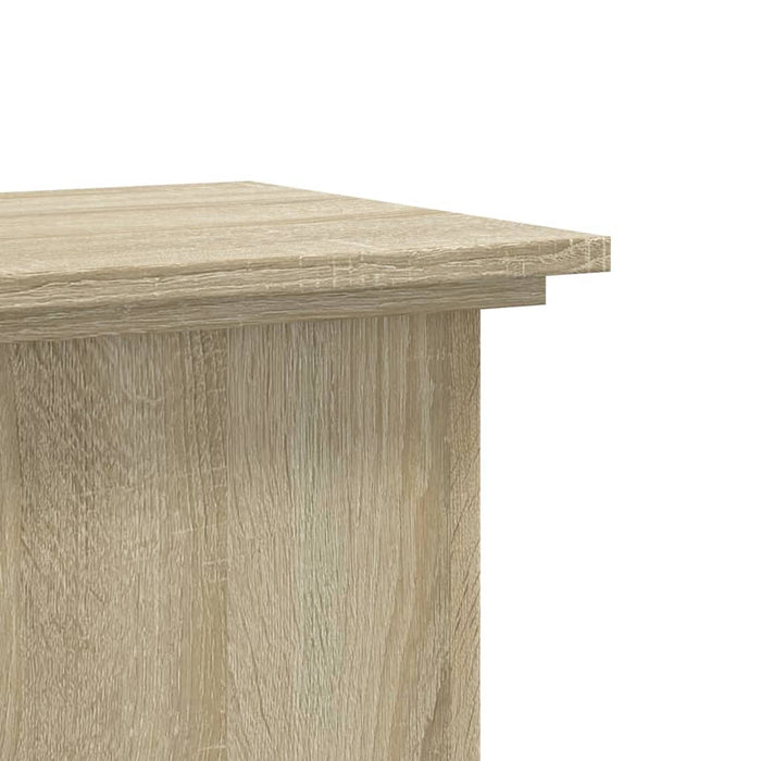 Suport de plante, stejar sonoma, 33x33x60 cm, lemn prelucrat - WALTI WALTI