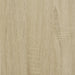 Suport de plante, stejar sonoma, 33x33x60 cm, lemn prelucrat - WALTI WALTI