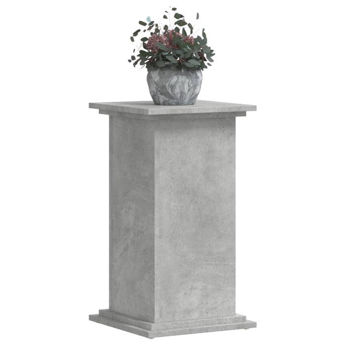 Suport de plante, gri beton, 33x33x60 cm, lemn prelucrat - WALTI WALTI