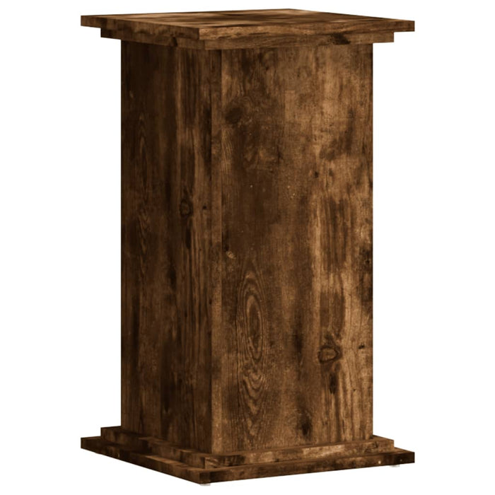 Suport de plante, stejar fumuriu, 33x33x60 cm, lemn prelucrat - WALTI WALTI