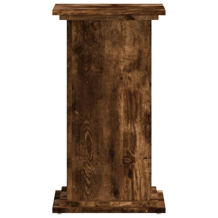 Suport de plante, stejar fumuriu, 33x33x60 cm, lemn prelucrat - WALTI WALTI