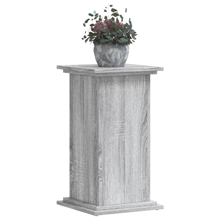 Suport de plante, sonoma gri, 33x33x60 cm, lemn prelucrat - WALTI WALTI