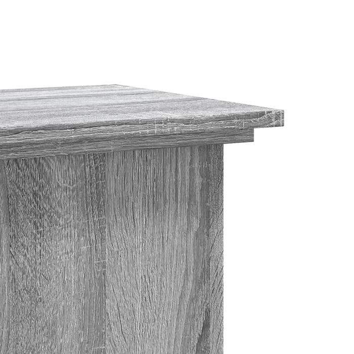 Suport de plante, sonoma gri, 33x33x60 cm, lemn prelucrat - WALTI WALTI