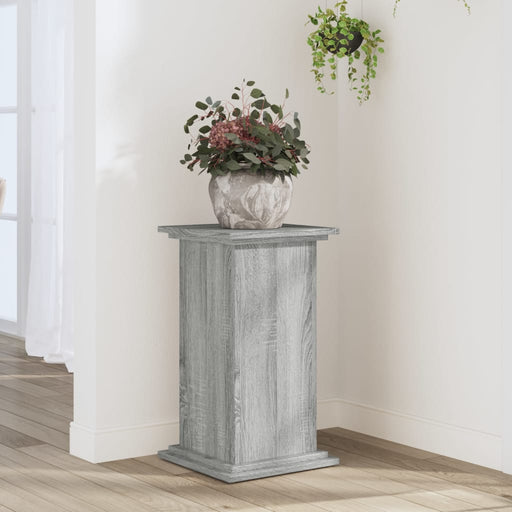 Suport de plante, sonoma gri, 33x33x60 cm, lemn prelucrat - WALTI WALTI