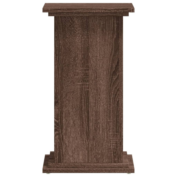 Suport de plante, stejar maro, 33x33x60 cm, lemn prelucrat - WALTI WALTI
