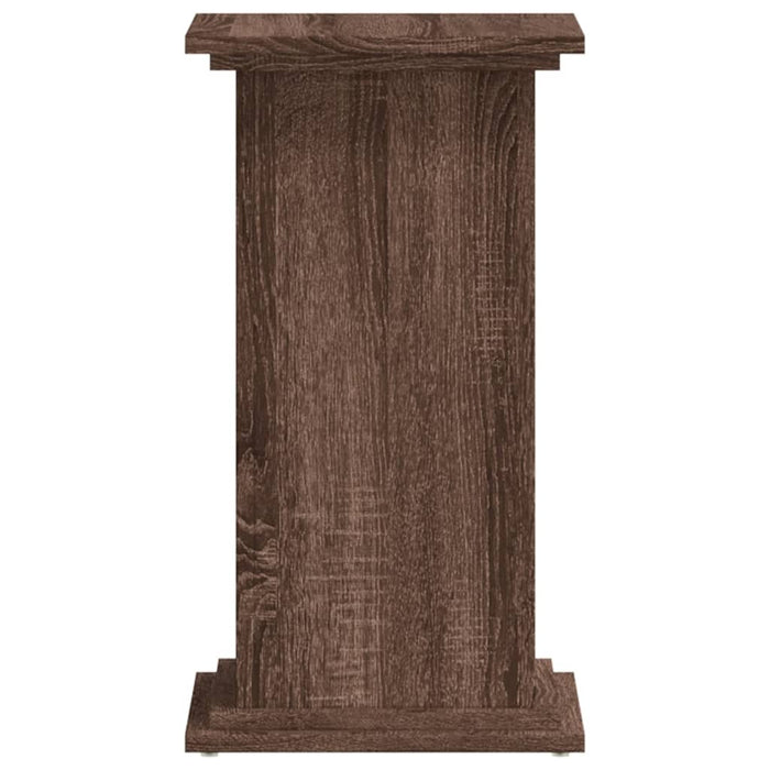 Suport de plante, stejar maro, 33x33x60 cm, lemn prelucrat - WALTI WALTI