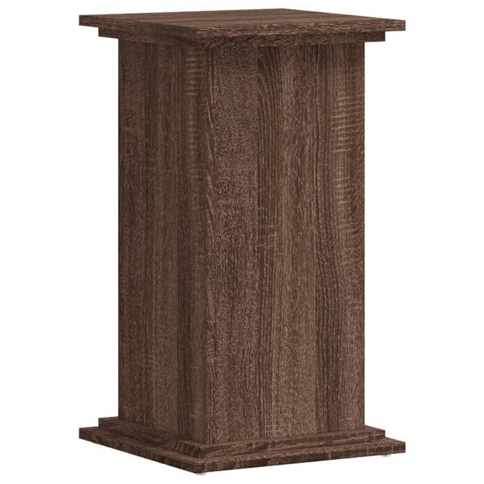 Suport de plante, stejar maro, 33x33x60 cm, lemn prelucrat - WALTI WALTI