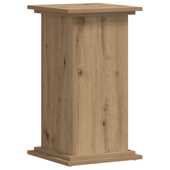 Suport de plante stejar artizanal, 33x33x60 cm, lemn prelucrat - WALTI WALTI